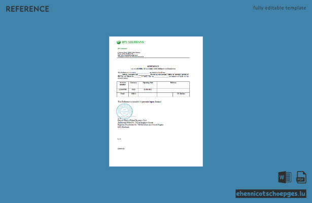 Beispielvorschau für Belarus BPS Sberbank Reference